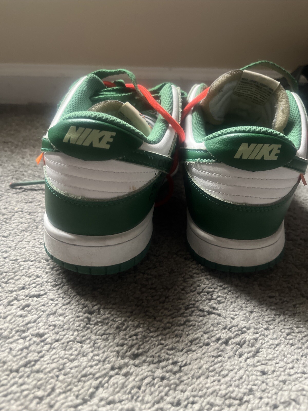 off-white pine green dunks - image 6