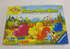 Snail's Pace Race Board Game 6 Snails Parts Only Ravensburger H5 for ...