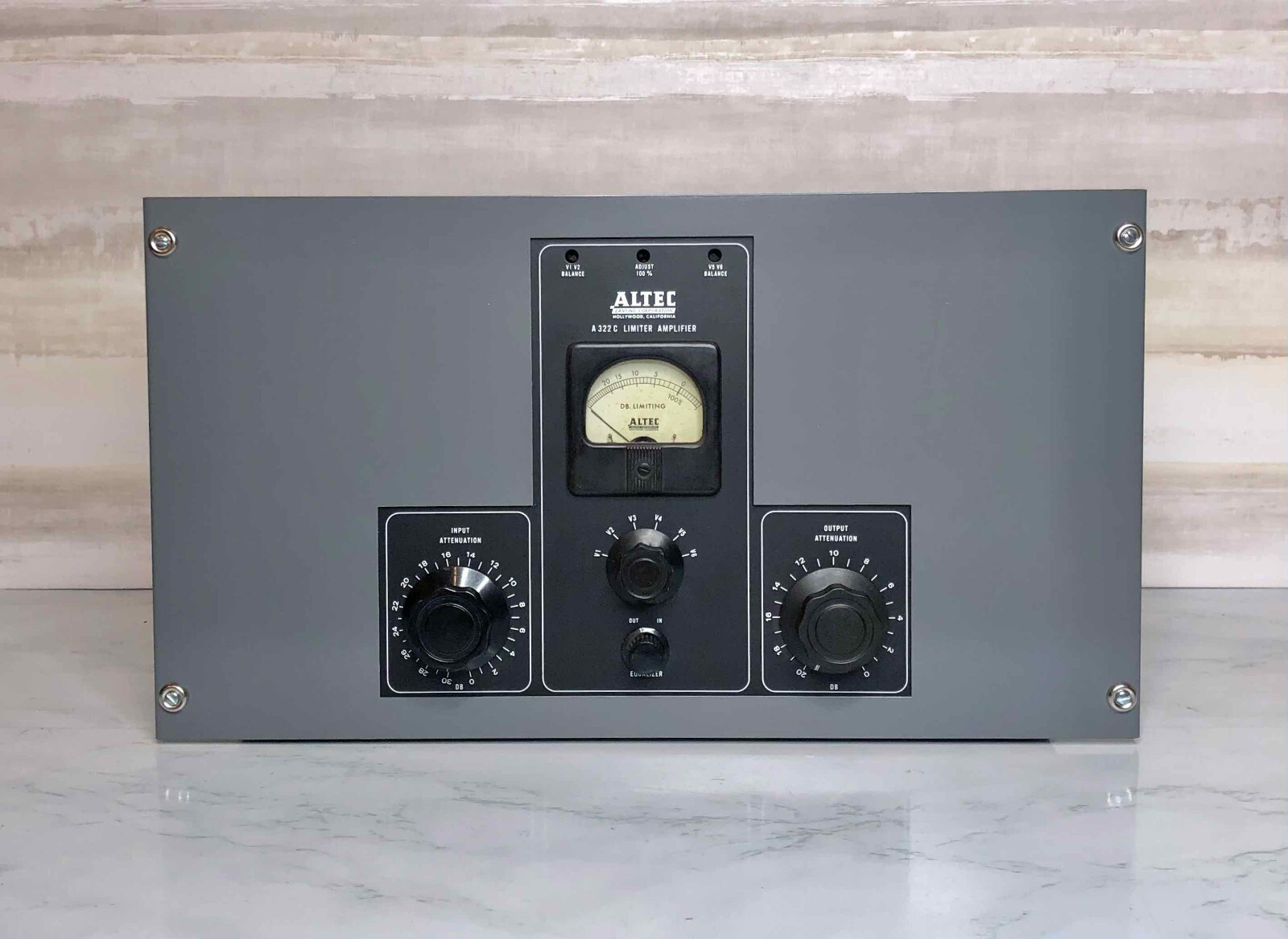 Altec A322 C Tube Limiting Amplifier Compressor eBay
