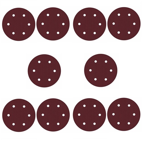 ALEKO Sandpaper Disc 9 inch Diameter with 6 Holes for Drywall Sander Lot of 10 - Picture 4 of 10