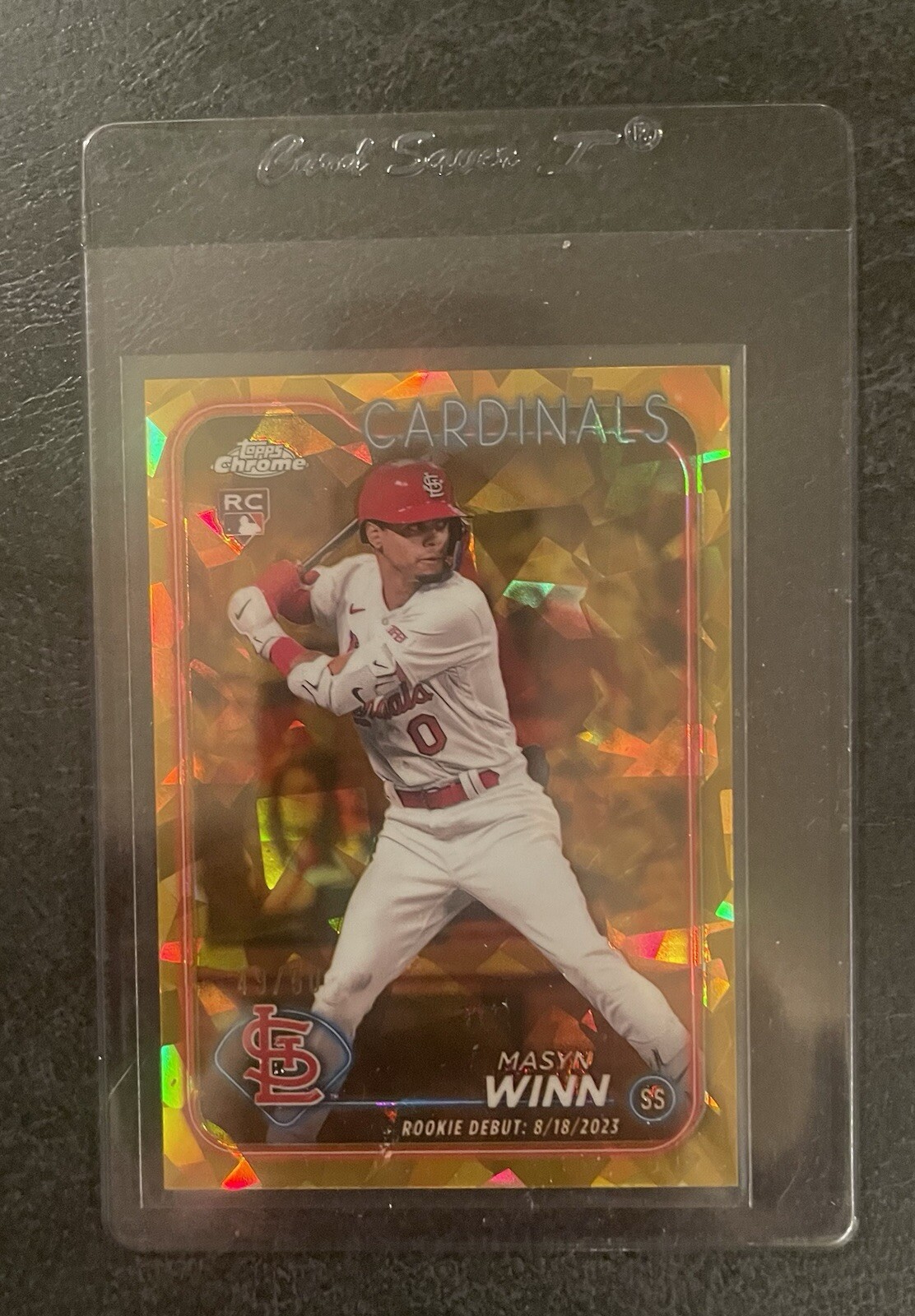 2024 Topps Chrome Update Sapphire-Masyn Winn #USCS272 Gold /50 🔥 Cardinals