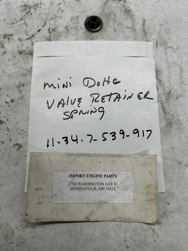 VALVE SPRING RETAINER USED FITS MINI HARDTOP 1.6 DOHC 16V 08-24 11-34-7-539-917
