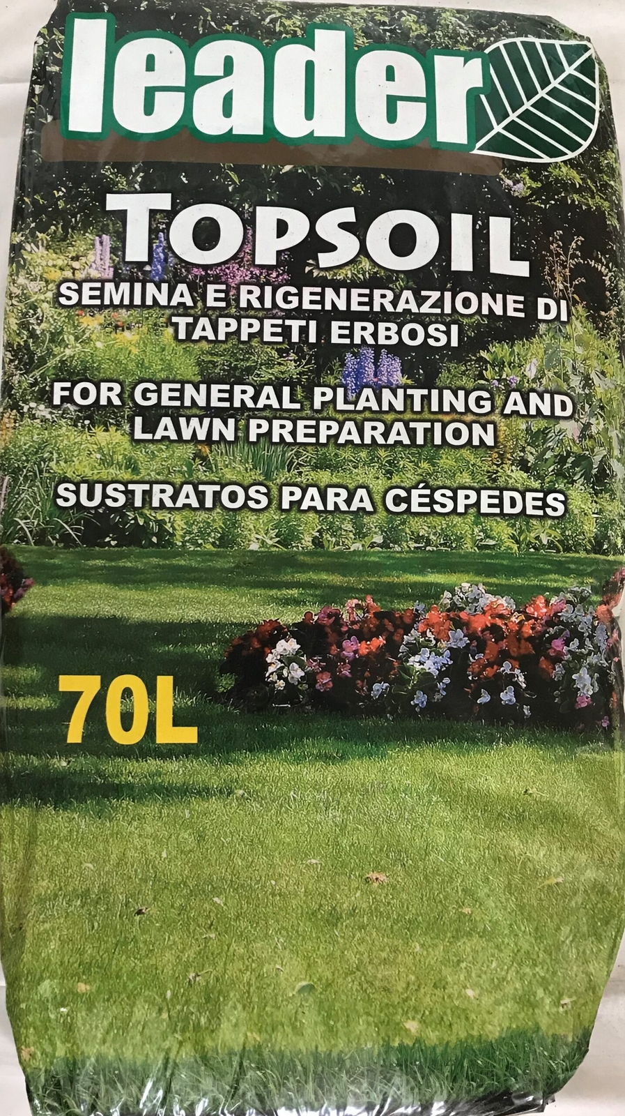 LEADER Topsoil Terriccio per prati 70LT