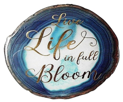 Primitives By Kathy Lavender Home Décor Wooden Block Sign - Garden Collection, Distressed Burlap Art, Ready To Hang - View #13
