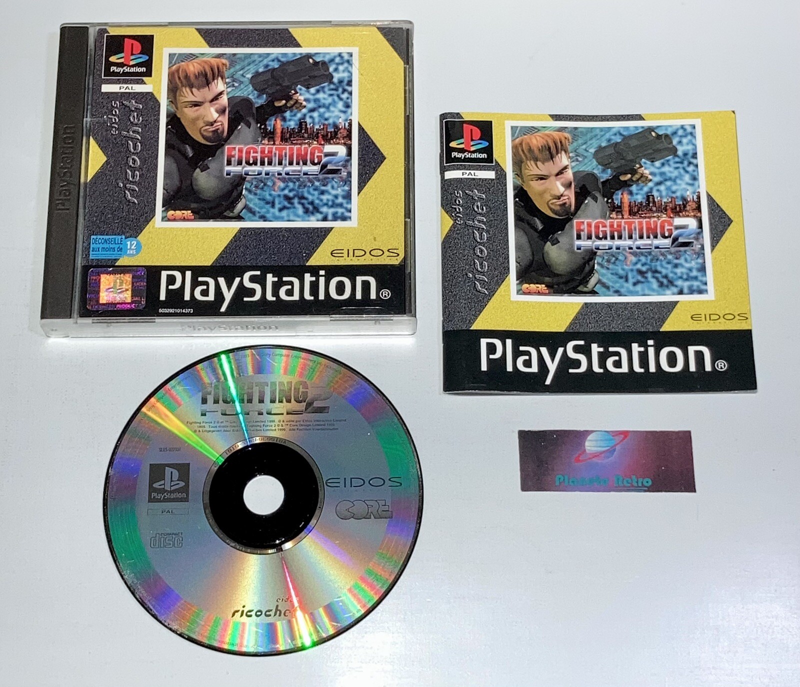 Fighting Force 2 - PS1 Complet Version Française Ricochet PlayStation Sony