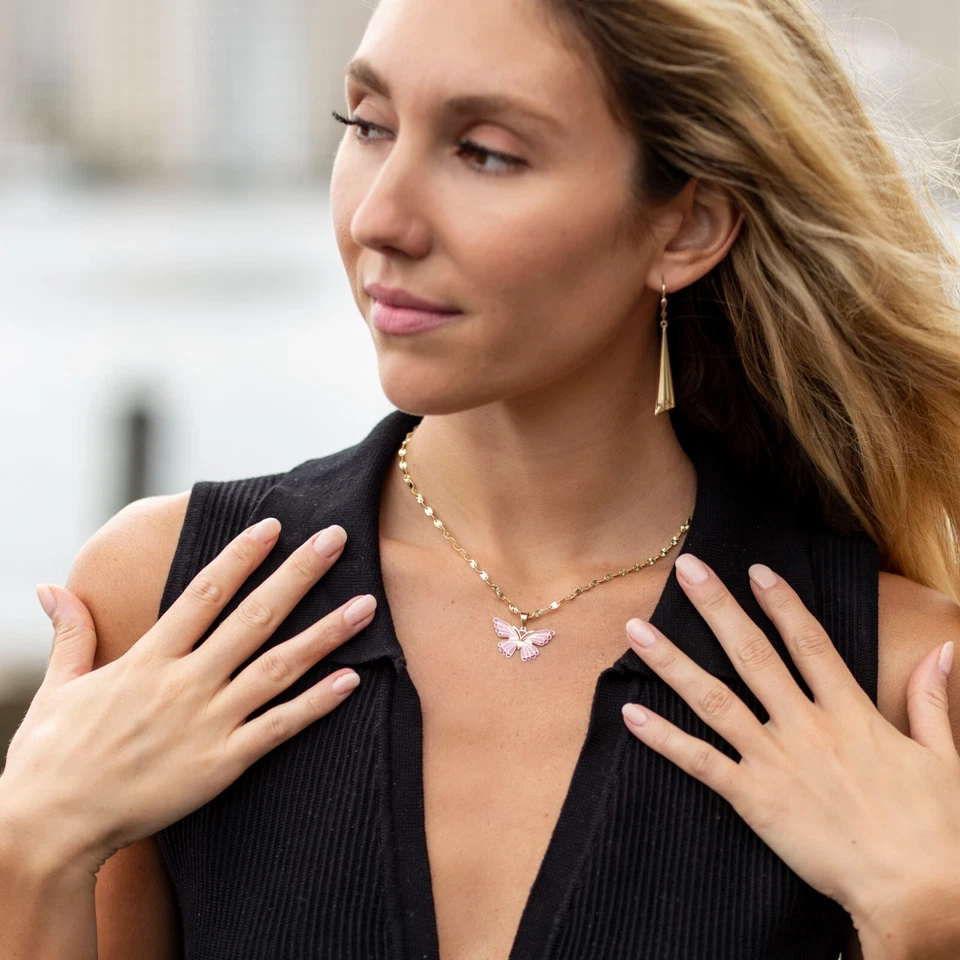 14k Solid Fancy Dangle Earrings with Leverback Fine Jewelry Made in Italy Gift - Image 2 of 2