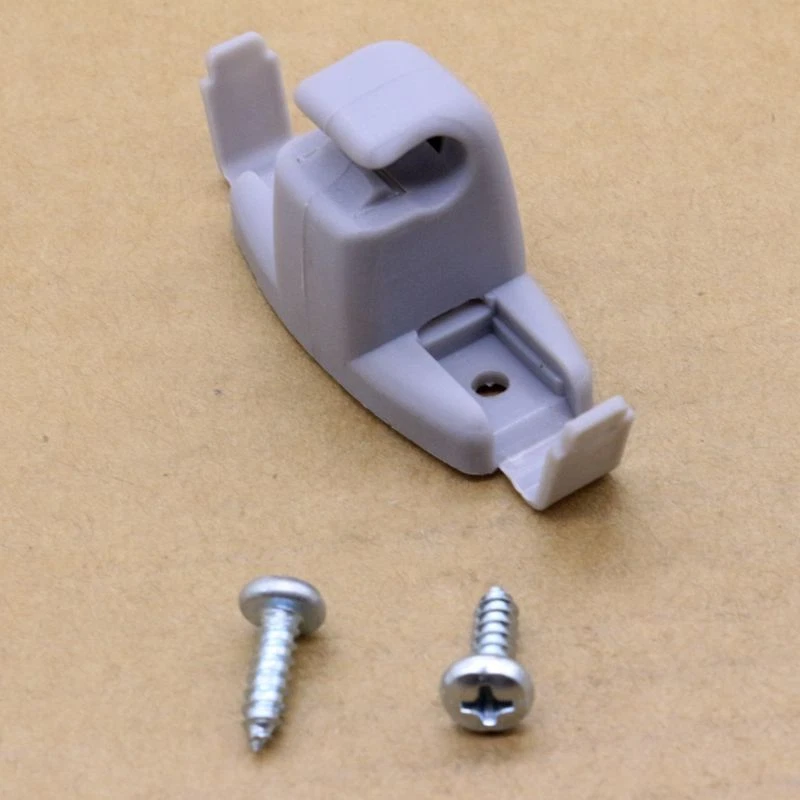 For BMW E39 5-Series E38 7-Series 540i X5 Light Gray Sun Visor Clip 51168174715 - Imagem 2 de 4