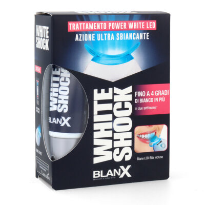 BlanX Power White Shock Zahncreme + LED Lichtverstärker