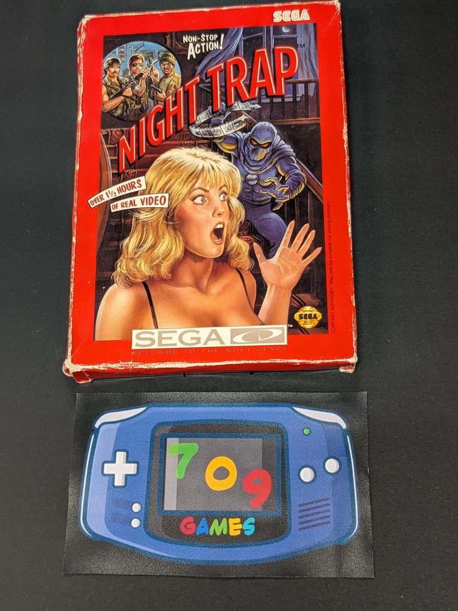 Night Trap (Sega CD, 1992) CIB COMPLETE IN BOX | eBay