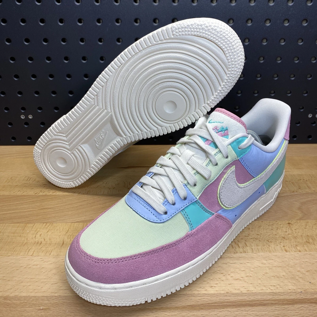 Nike Air Force 1 “Spring Patchwork” Easter Egg AF1 AH8462-400 Men's Size | eBay