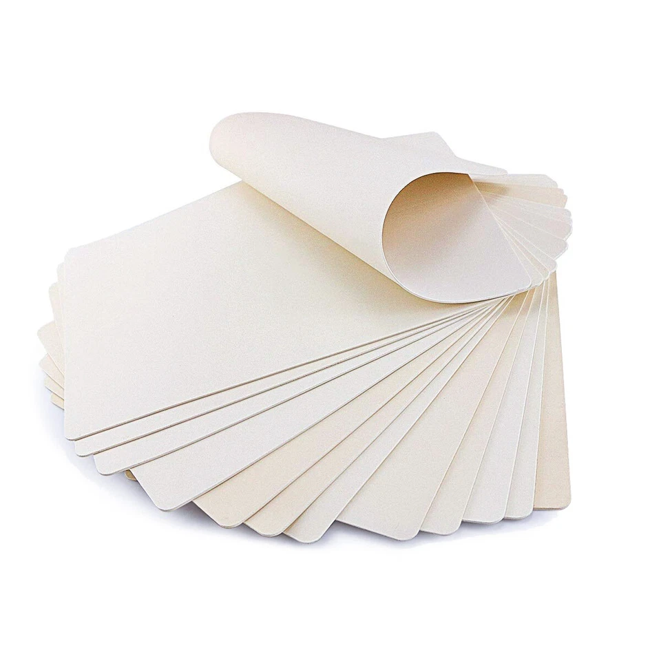 EEZSEVEN 5/10/20/50/100Pcs 8x6" Tattoo Practice Skin Microblading Eyebrow Fake Skin