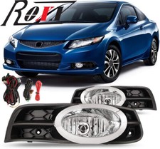 Fog Lights For 2012 2013 Honda Civic 2door Coupe Bumper Lampsswitchwiring Set
