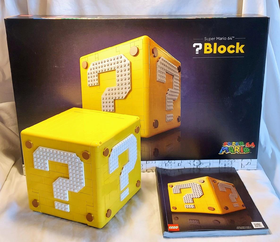 Lego 71395 Super Mario 64 Question Mark Block Complete Clean Box