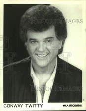 Press Photo Conway Twitty, singer - lrp16091