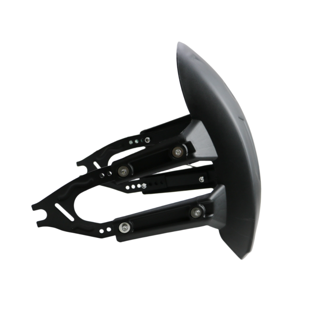 Black Rear Adjustable Fender Mudguard Mud Guards Rear Wheel Splash
