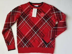 girls plaid sweater