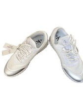 Image of Calvin Klein Jeans Trainer white And Grey. UK10/US11/EU44