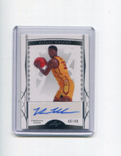 2022-23 Leaf Trinity Rookie Autographs Silver Kijani Wright Rookie Auto 49/49