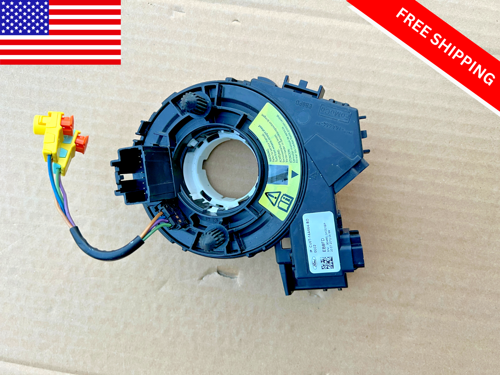 2013-16 Ford Escape OEM Steering Wheel Clock Spring Spiral Cable CV6T-14A664-BD