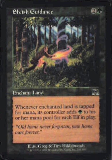 Elvish Guidance - Onslaught: #255, Magic: The Gathering Nm R174