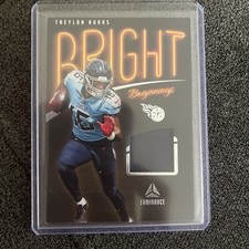 2023 PANINI LUMINANCE #BB-15 TREYLON BURKS BRIGHT BEGINNINGS PATCH