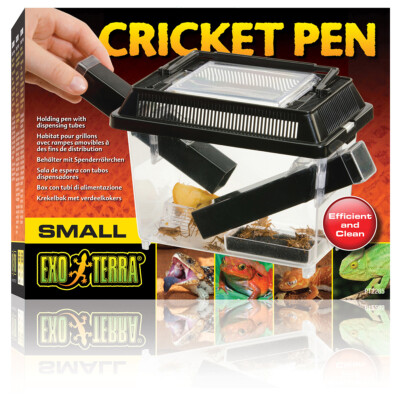 Exo Terra Cricket Box - Pflege-Set für Grillen, Futter- & Wasserbehälter