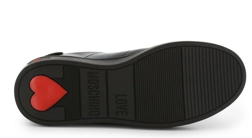 ZAPATILLAS MUJER LOVE MOSCHINO NEGRAS LENTEJUELAS ESTILO JA15543G08JDX 000 Foto 4 de 4