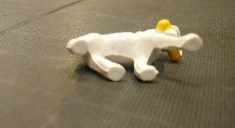 HERGÉ TINTIN FIGURINE Milou JIM 1965 TRÈS RARE !! EUR 89,00 - FR