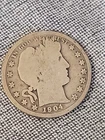 1904 Barber Silver Half Dollar.  Lot 019