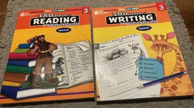 Shell Education 180 Days Of Reading And Writing For 3rd Grade Spanish Version
