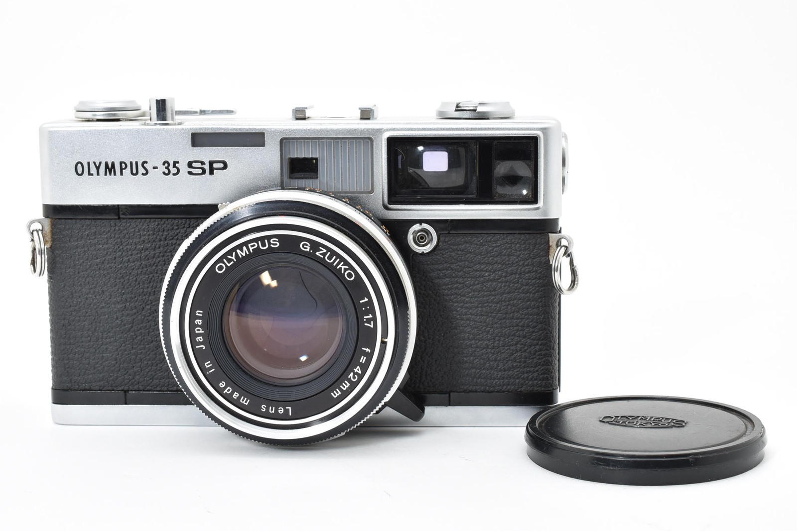 Meter Works[Near MINT+++] Olympus 35 SP 35mm Film Camera 42mm F1.7  From JAPAN