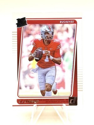 CJ Stroud - Clearly Donruss Draft Picks 2023 - Houston Texans - Rated Rookie 