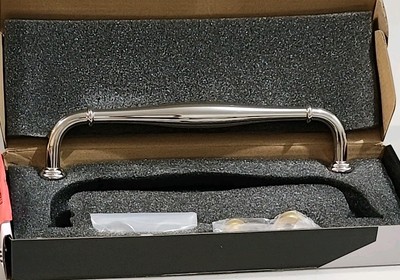 Alno D726-8-PN Charlie'S 8'' Appliance Pull Polished Chrome Mirror Finish 