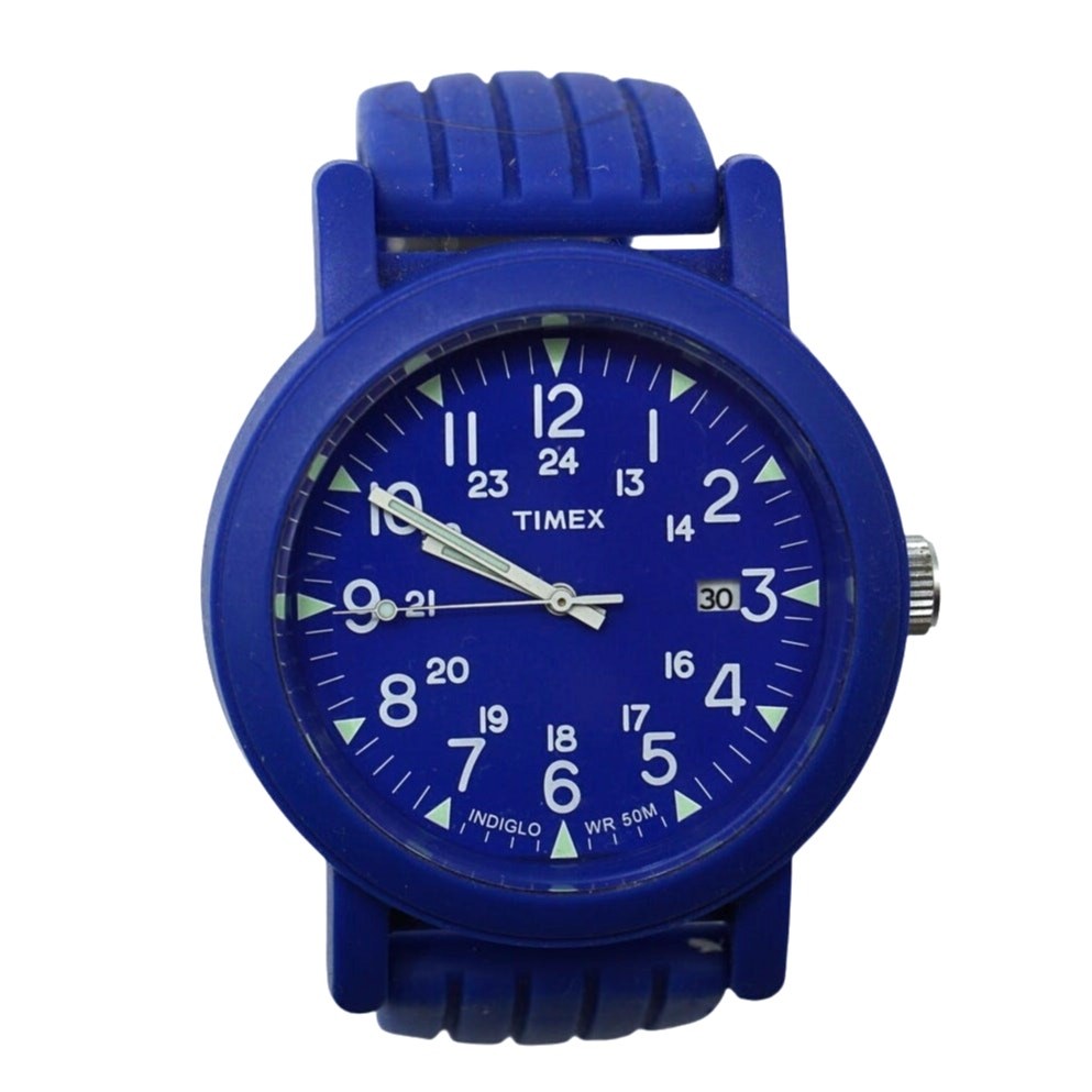 Timex Originals Camper Unisex Watch Blue New Battery | eBay