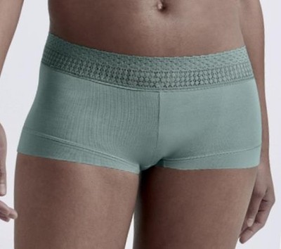 MAIDENFORM Dream Cotton Lace Waistband Boyshort Panty Women S 5 M 6 L 7 XL 2XL 9