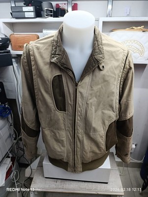 Jacke Herren Hunter's Aus Panna Leder Größe 52 AT309