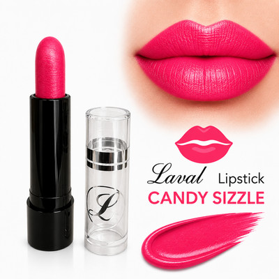 Laval Lipstick Pure Colour Lippenstift Long Lasting Moisturising Lipstick