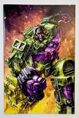 TRANSFORMERS #13 DEVASTATOR - Alan Quah - Exclusive Virgin Variant - Ltd 500