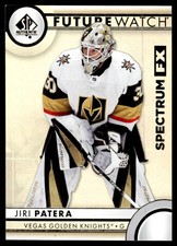 2023-24 SP AUTHENTIC FUTURE WATCH SPECTRUM UNSCRATCHED JIRI PATERA VEGAS GOLDEN