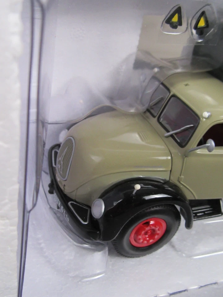 D711 MINICHAMPS 439 141020 Magirus S 6500 Tela 1955 Grigio 1/43 Nuovo + Scatola - Immagine 4 di 4