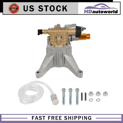 #ad 7 8quot; Shaft Vertical Pressure Washer Pump 3200 PSI 2.5 GPM For Power Washers $80.33