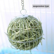 Rabbit Hay Feeder Toys Rabbit Feeder Grass Play Ball Rabbit Hay Rack, Pet