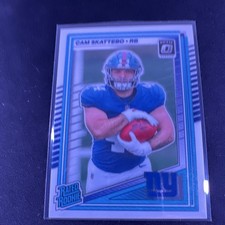 2025 Panini Donruss Optic Cam Skattebo Rated Rookie #228 New York Giants