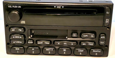 1999-2003 Ford F-150 F-250 Ranger E-250 Cassette Single Cd Radio Yu3f18c868aa
