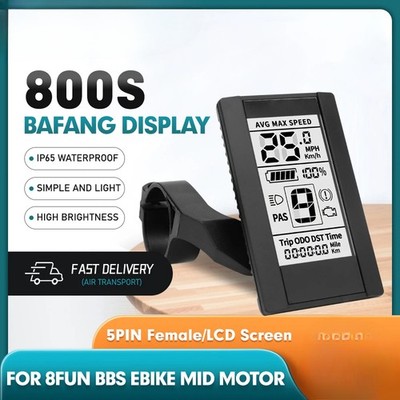 800S Intelligent LCD Display UART Protocol for Electric Bike Mid