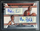 MARCO BELINELLI STEPHANE LASME 2007-08 TOPPS CO-SIGNERS #CS-43 DUAL AUTO