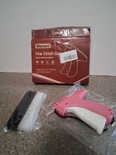 Pink Fine Stitch Gun for Clothing Tagging Gun with Fasteners and Needles