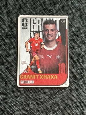 2026 Panini KAYOU FIFA Granit Xhaka Magazine Card Ultra Black Box    