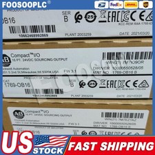 Sealed AB 1769-OB16 SER B Output Module Compact I/O 16 Pt 24VDC US Free Tax