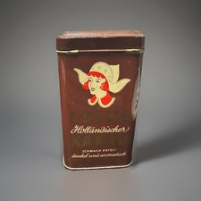Alte blechdose EDEKA Cacao Antik Holland Um 1930 Klein Kakao
